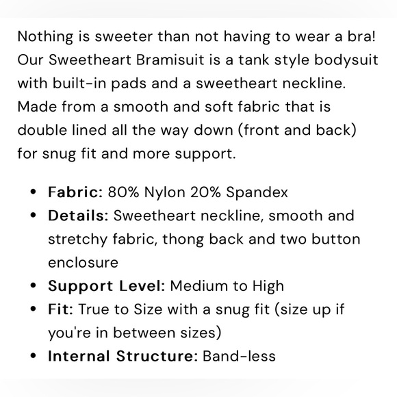 Klassy Network Sweetheart Tank Top Bodysuit - Picture 3 of 5